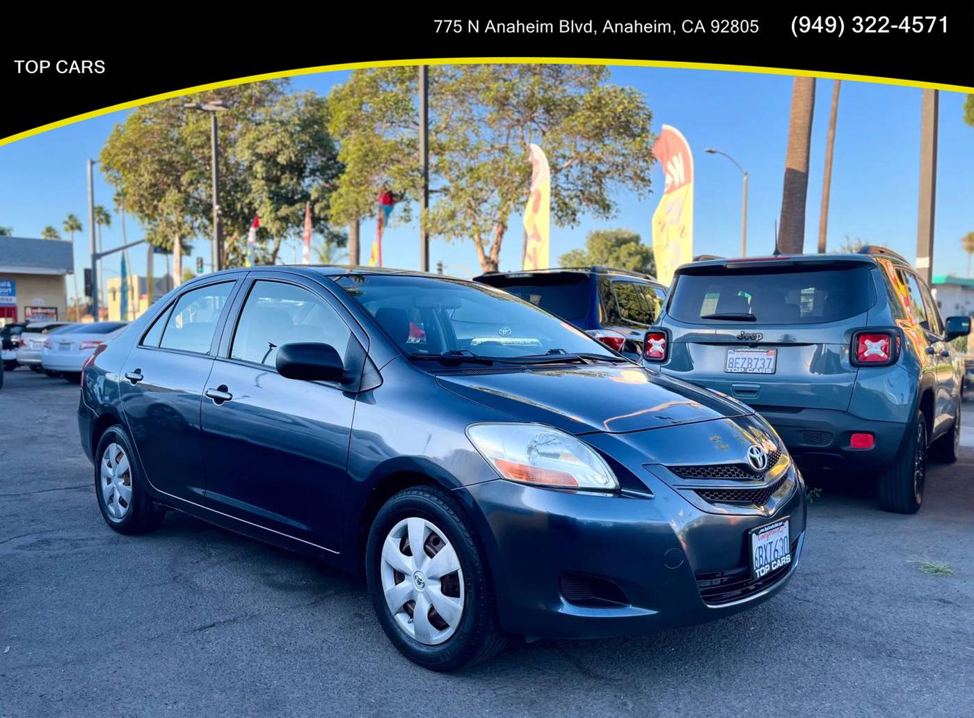 2008 Toyota Yaris S — Sedan — 100,998 mi — Orange, CA