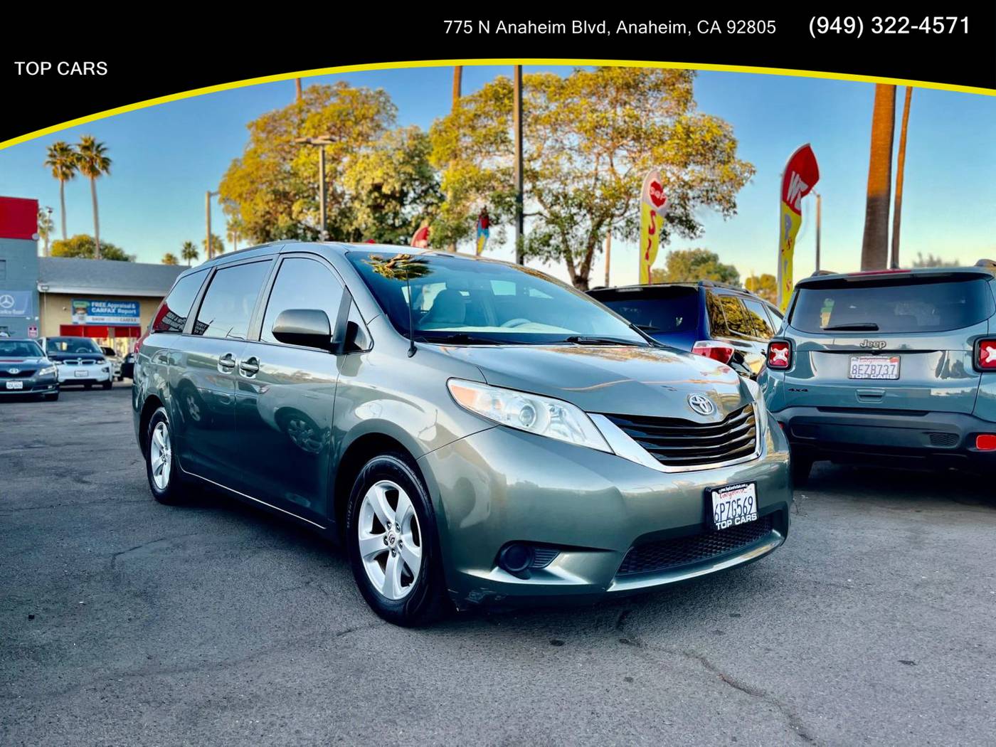 2011 Toyota Sienna LE — Minivan — 116,691 mi — Orange, CA