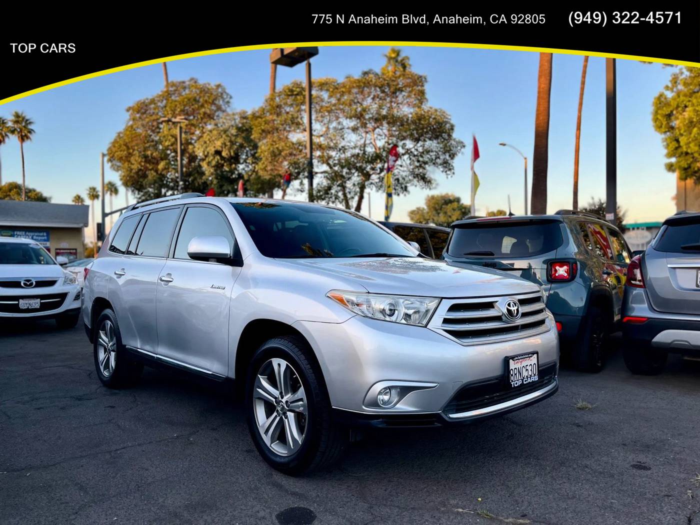 2011 Toyota Highlander Limited — SUV — 122,932 mi — Orange, CA