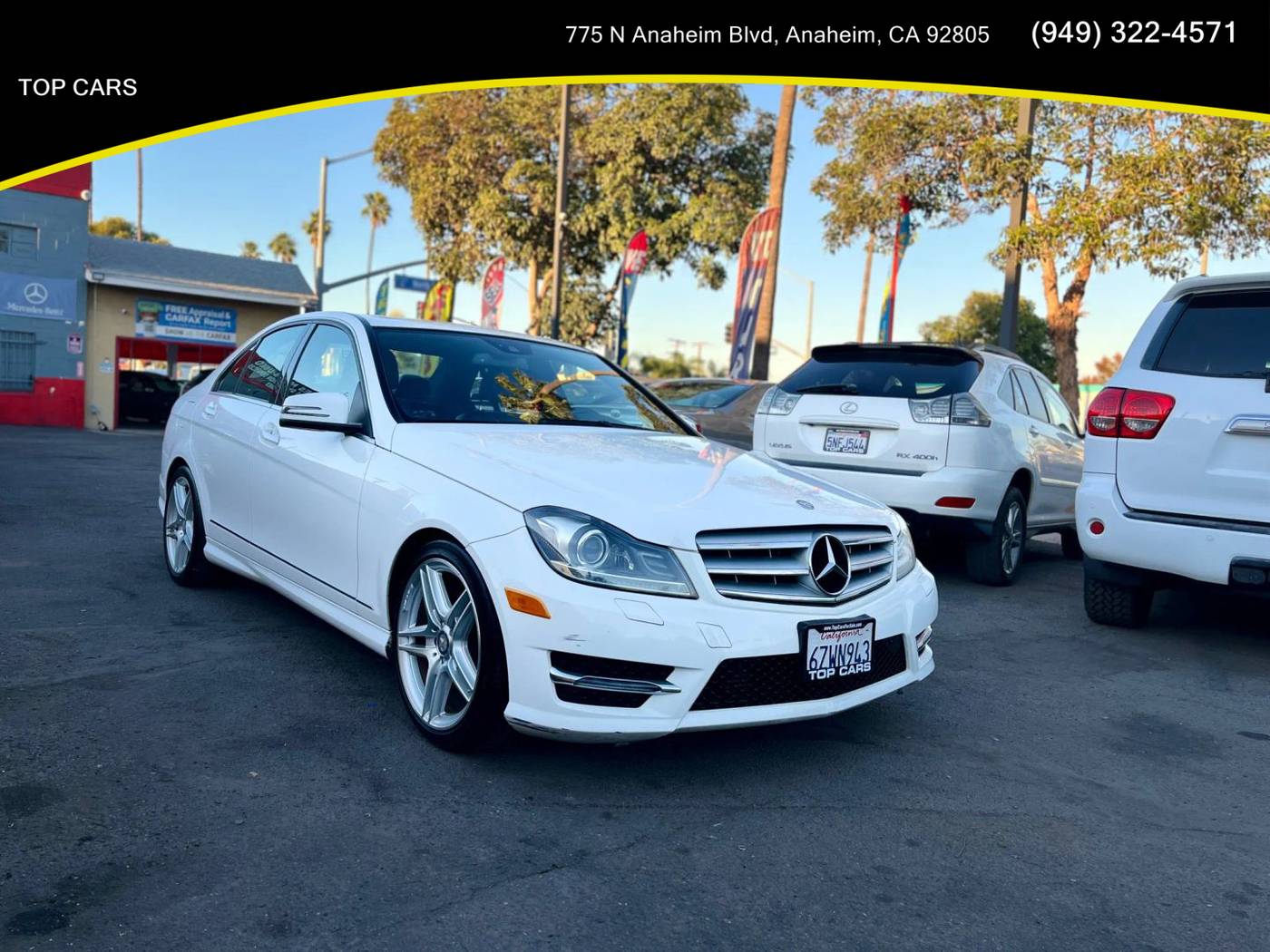 2013 Mercedes-Benz C-Class C 250 — Sedan — 118,190 mi — Orange, CA