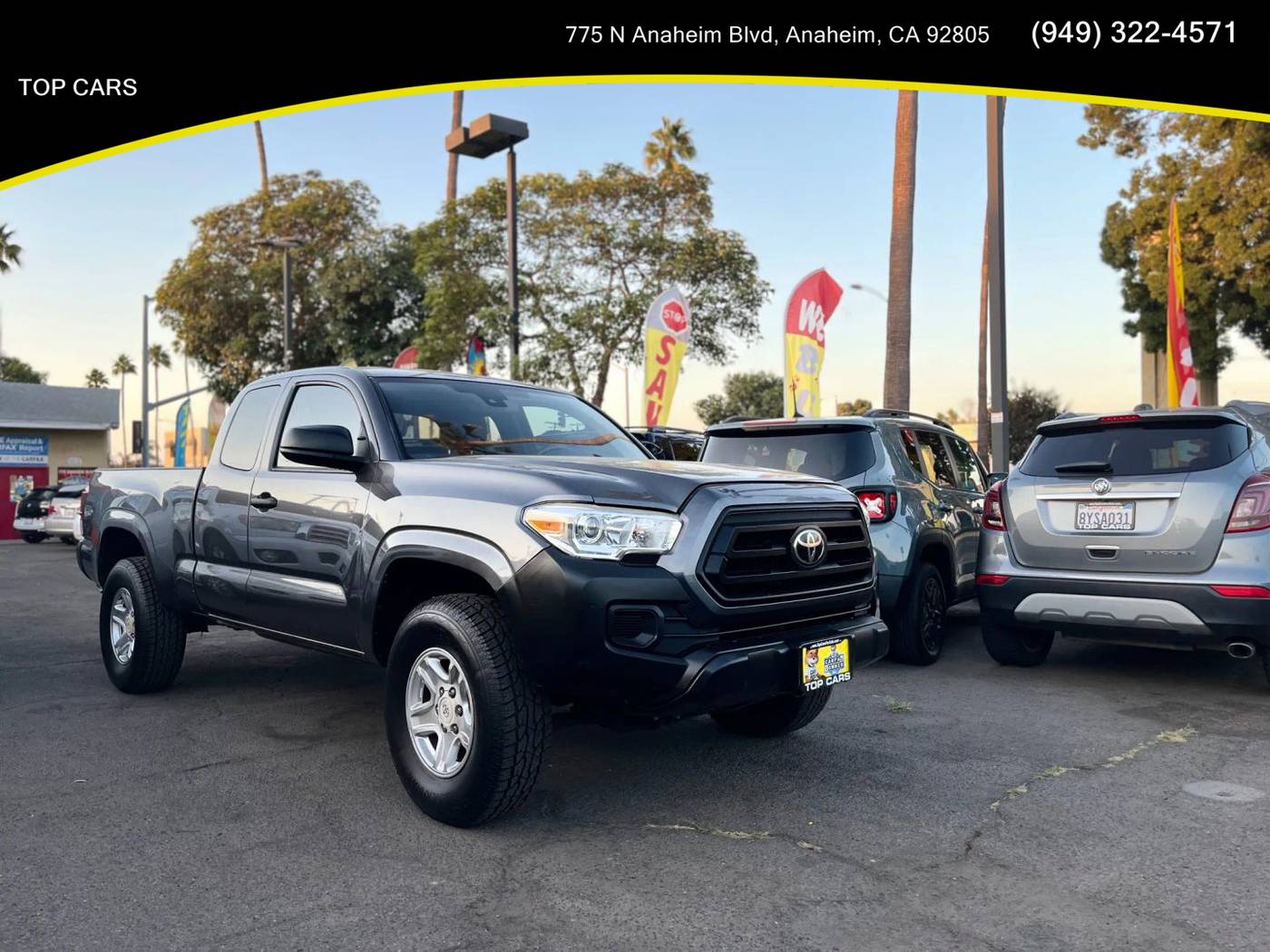2020 Toyota Tacoma SR — Pickup Truck — 201,173 mi — Orange, CA