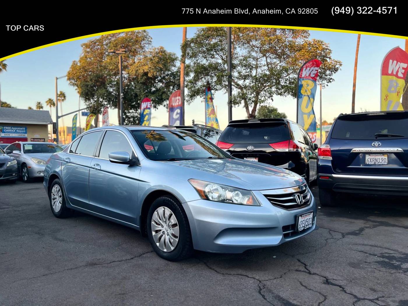 2011 Honda Accord LX — Sedan — 119,247 mi — Orange, CA