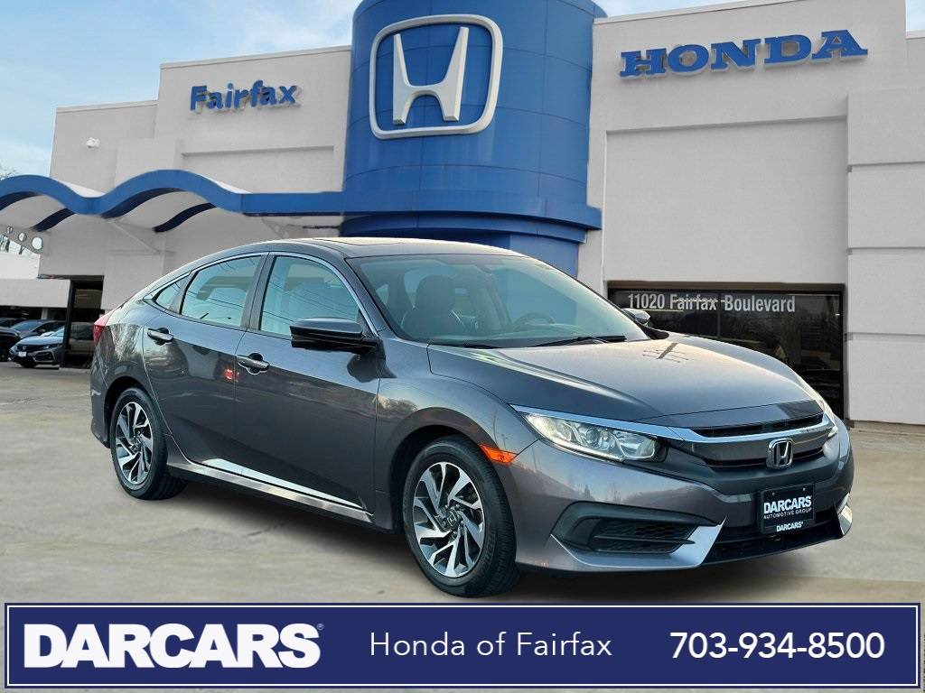 2016 Honda Civic EX — Sedan — 55,884 mi — Fairfax, VA
