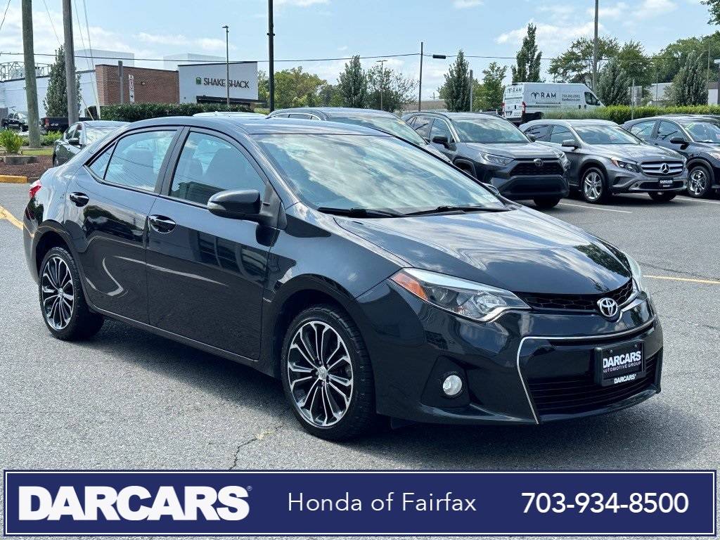 2015 Toyota Corolla S — Sedan — 86,814 mi — Fairfax, VA