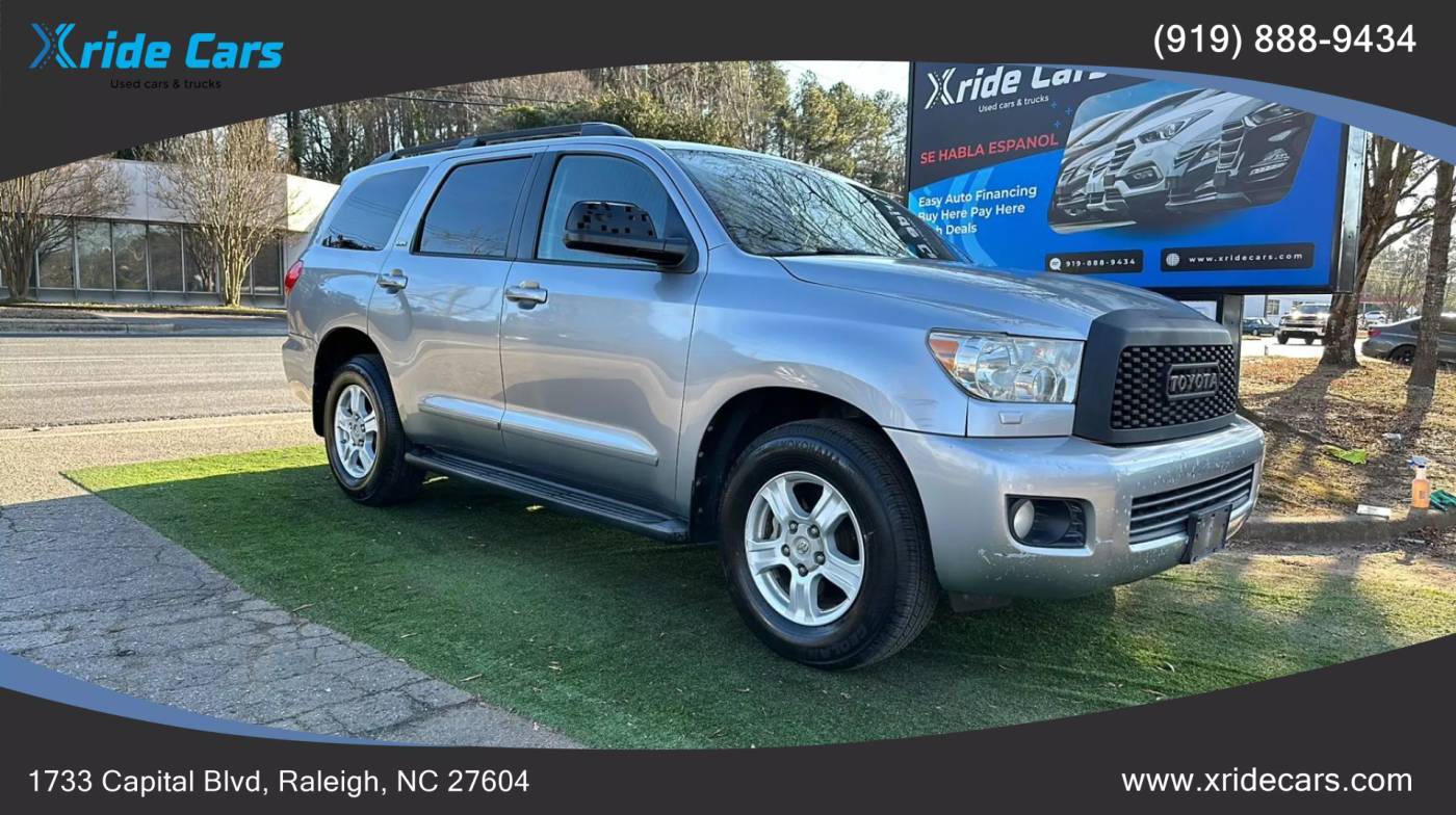 2012 Toyota Sequoia SR5 — SUV — 172,782 mi — Raleigh, NC