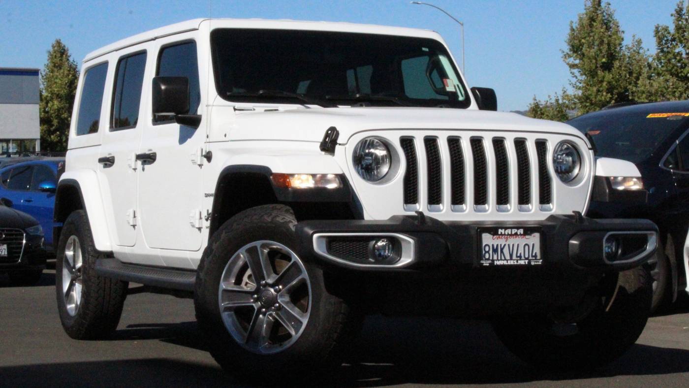 2020 Jeep Wrangler Sahara — SUV — 30,762 mi — NAPA, CA
