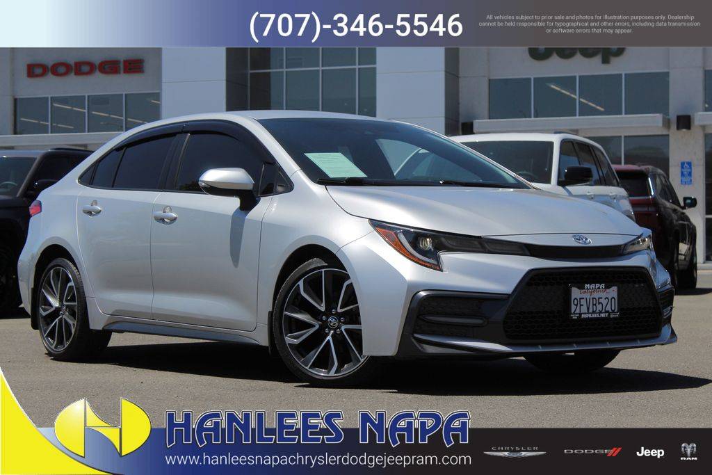 2022 Toyota Corolla SE — Sedan — 38,116 mi — Napa, CA