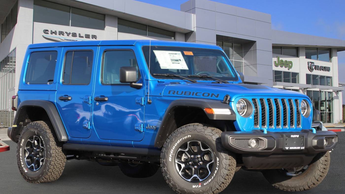 2022 Jeep Wrangler Rubicon 4xe — SUV — 8,348 mi — NAPA, CA