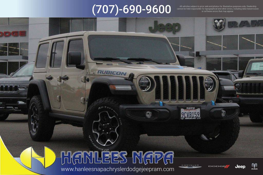 2022 Jeep Wrangler Rubicon 4xe — SUV — 24,014 mi — NAPA, CA