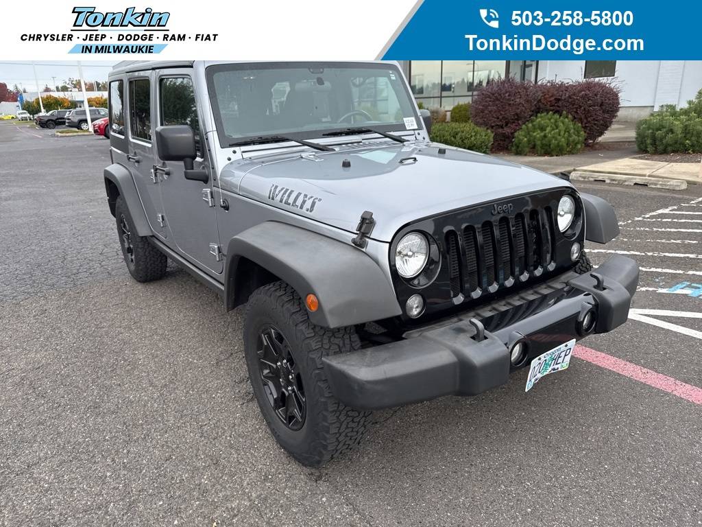2015 Jeep Wrangler Willys Wheeler — SUV — 93,771 mi — Milwaukie, OR