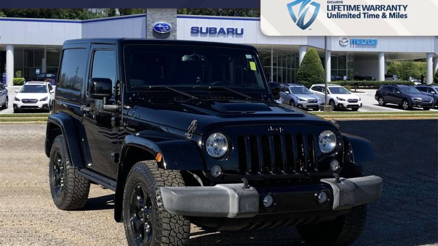 2015 Jeep Wrangler Altitude — SUV — 89,452 mi — Spartanburg, SC