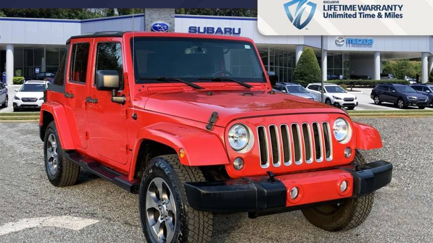 2016 Jeep Wrangler Sahara — SUV — 78,829 mi — Spartanburg, SC