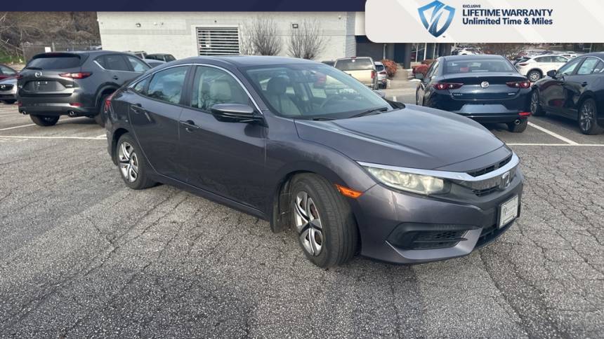 2016 Honda Civic LX — Sedan — 156,312 mi — Spartanburg, SC