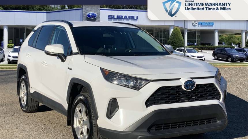 2021 Toyota RAV4 Hybrid LE — SUV — 75,555 mi — Spartanburg, SC