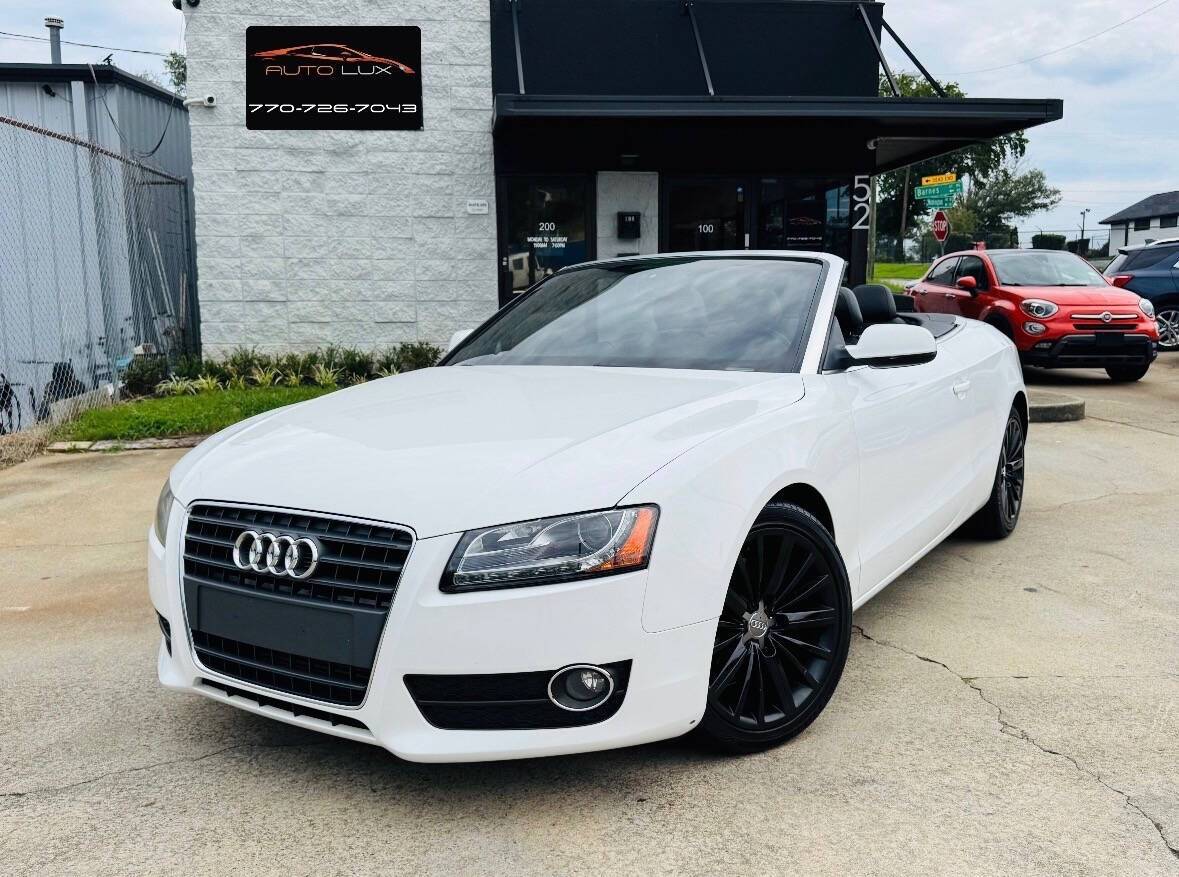 2011 Audi A5 Premium Plus — Convertible — 131,590 mi — Marietta, GA