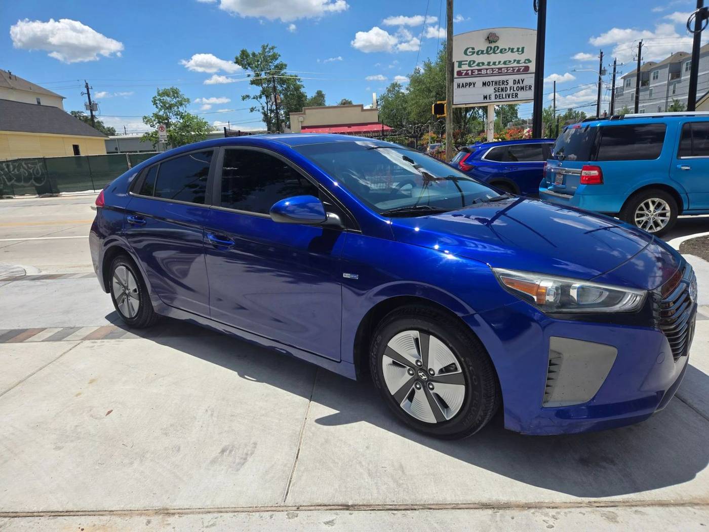 2019 Hyundai Ioniq Hybrid Blue — Hatchback — 102,280 mi — houston, TX