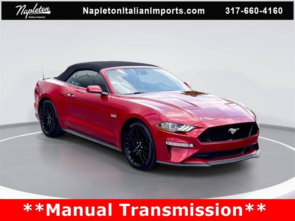 2021 Ford Mustang GT Premium — Convertible — 8,603 mi — Indianapolis, IN