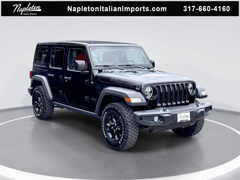 2021 Jeep Wrangler Willys — SUV — 39,849 mi — Indianapolis, IN