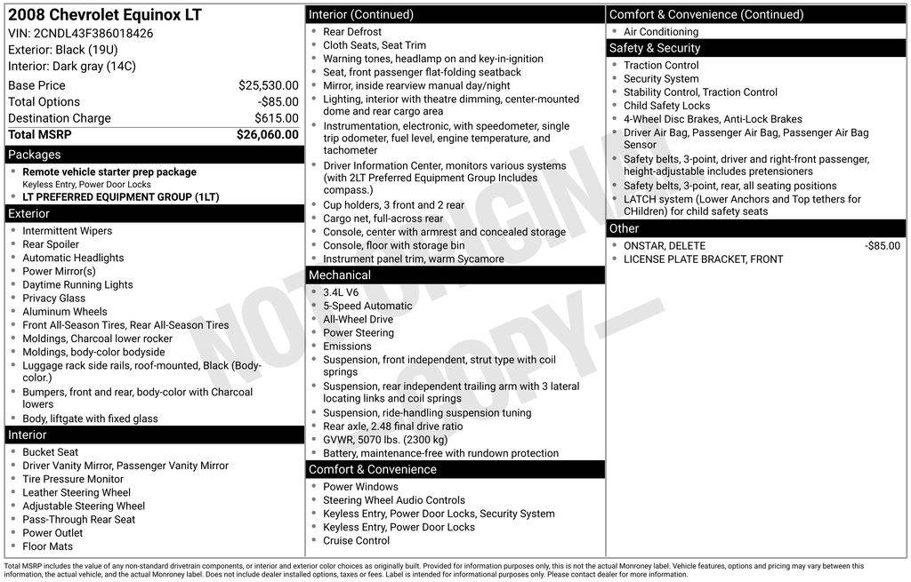 2008 Chevrolet Equinox LT