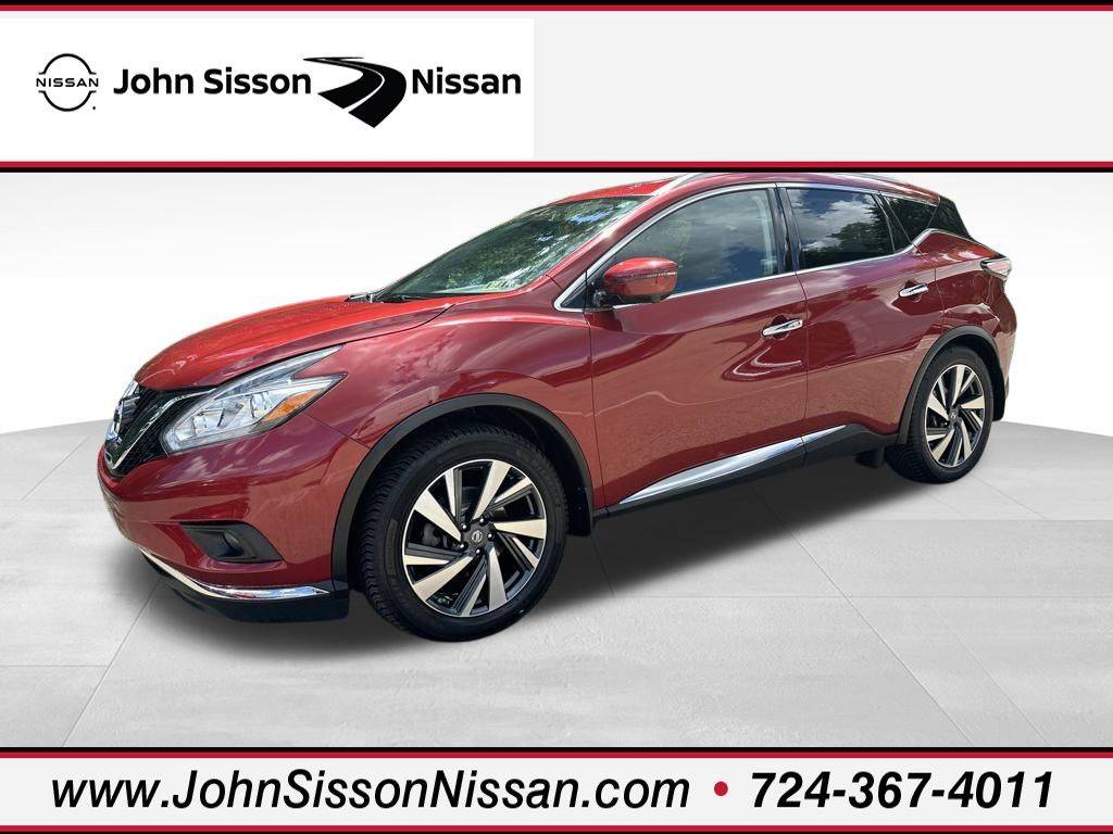 2018 Nissan Murano Platinum — SUV — 38,928 mi — Washington, PA
