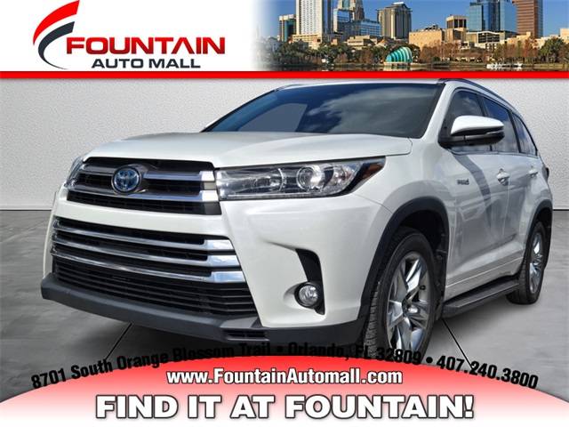 2017 Toyota Highlander Hybrid Limited — SUV — 58,257 mi — Orlando, FL