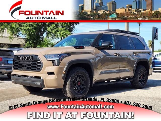 2025 Toyota Sequoia SR5 — SUV — 2,300 mi — Orlando, FL