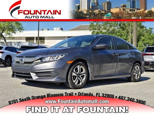 2016 Honda Civic LX — Sedan — 113,225 mi — Orlando, FL