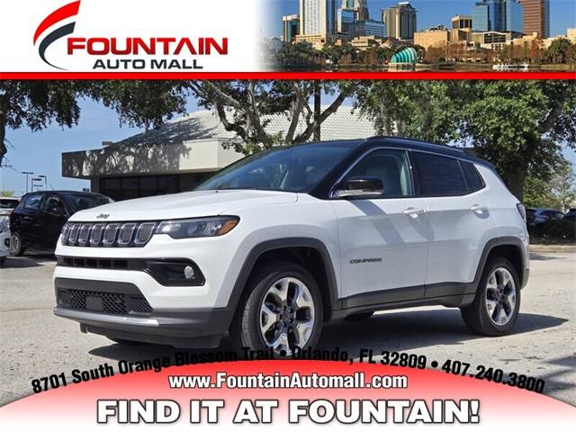 2022 Jeep Compass Limited — SUV — 54,736 mi — Orlando, FL