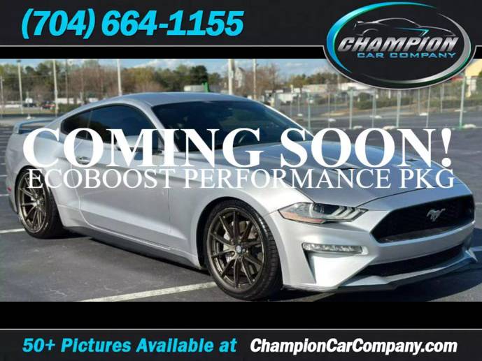 2019 Ford Mustang EcoBoost — Coupe — 81,313 mi — Mooresville, NC