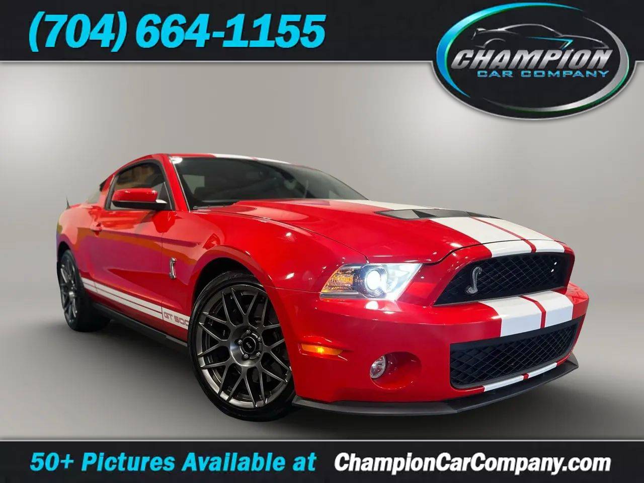 2012 Ford Mustang Shelby GT500 — Coupe — 52,203 mi — Mooresville, NC