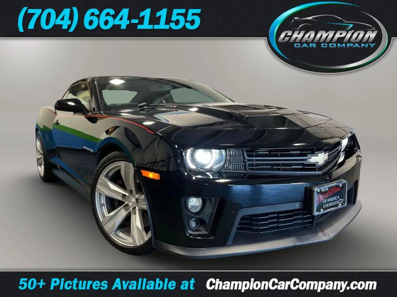 2012 Chevrolet Camaro ZL1 — Coupe — 57,509 mi — Mooresville, NC