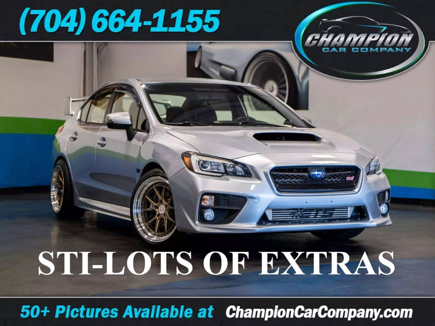 2017 Subaru WRX STI — Sedan — 83,016 mi — Mooresville, NC