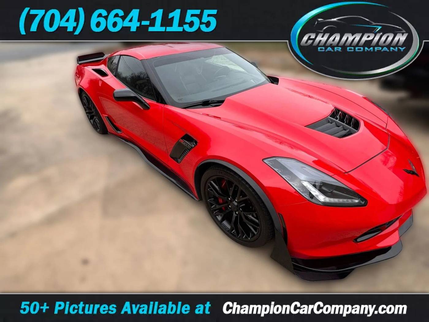 2016 Chevrolet Corvette Z06 1LZ — Coupe — 45,136 mi — Mooresville, NC