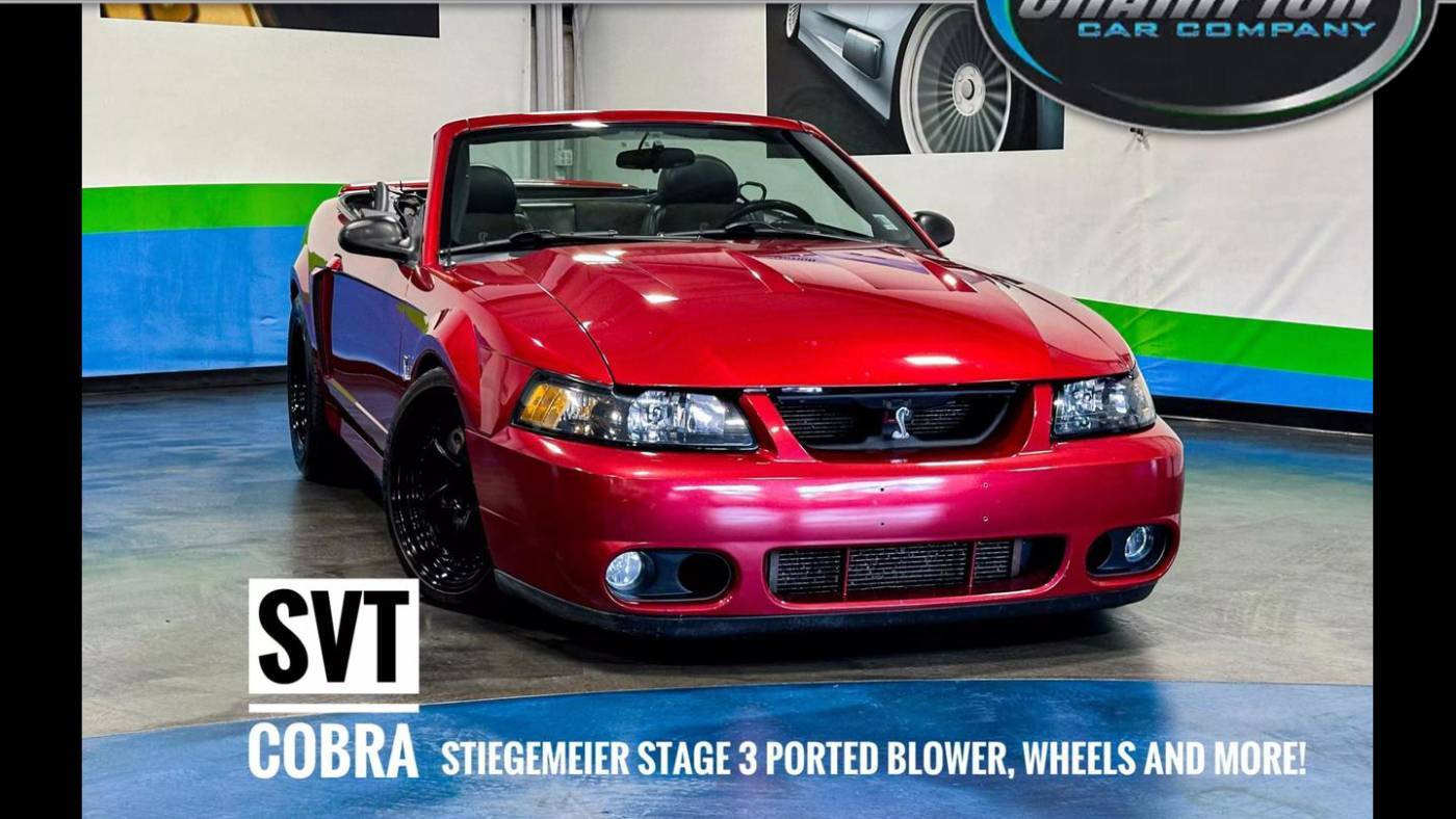 2004 Ford Mustang SVT Cobra — Convertible — 53,515 mi — Mooresville, NC