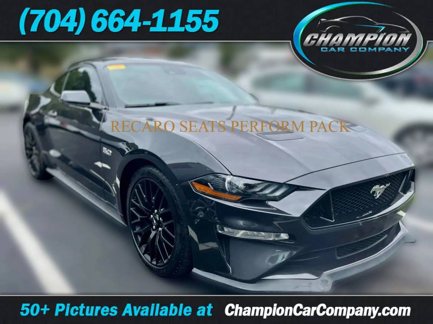 2022 Ford Mustang GT Premium — Coupe — 68,780 mi — Mooresville, NC