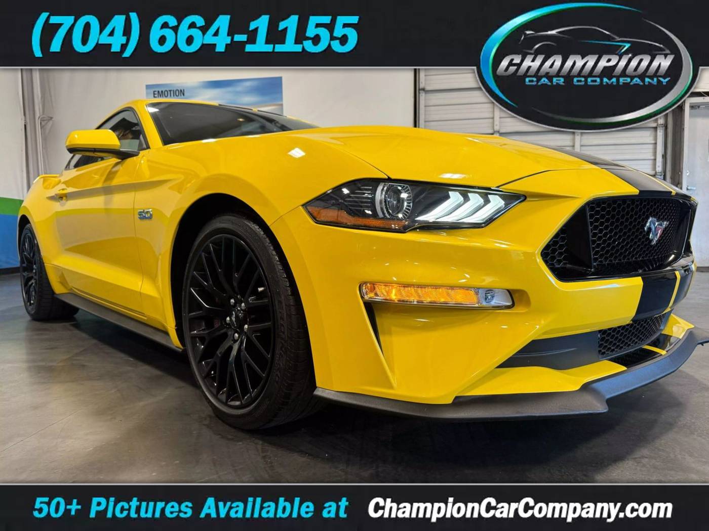 2018 Ford Mustang GT — Coupe — 35,546 mi — Mooresville, NC