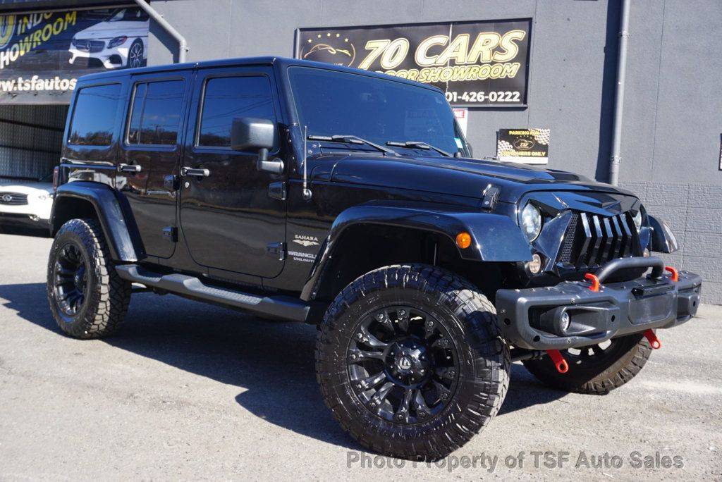 2015 Jeep Wrangler Sahara — SUV — 95,702 mi — Hasbrouck Heights, NJ