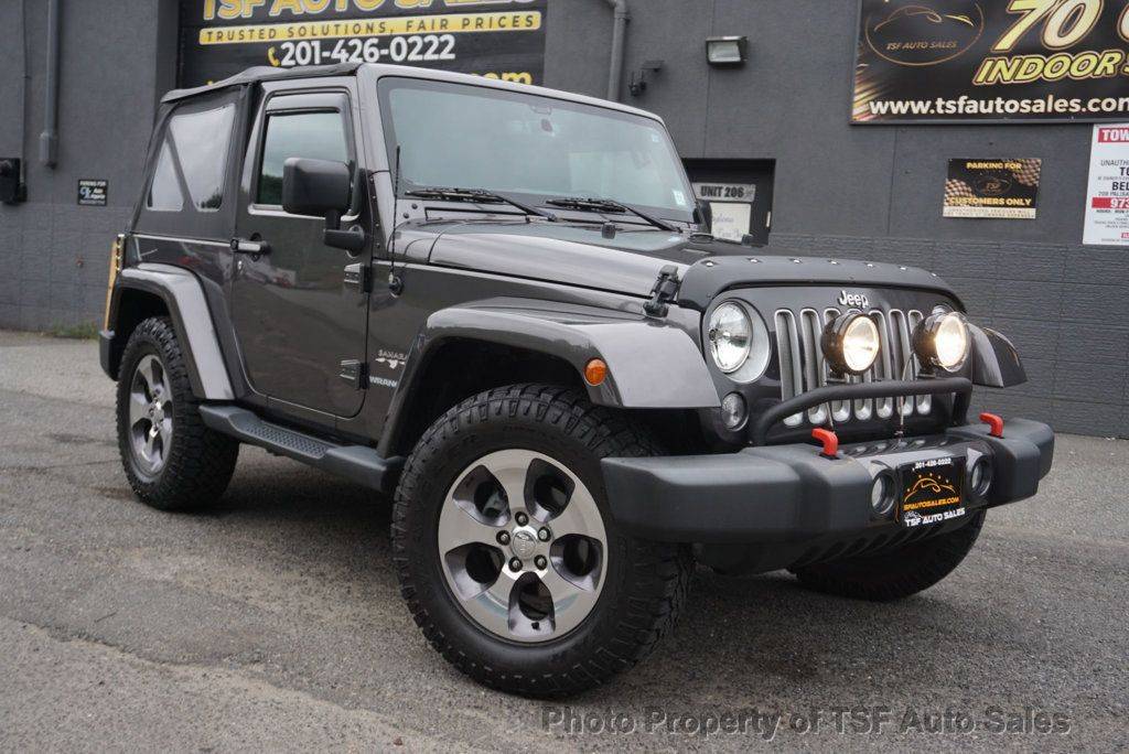 2016 Jeep Wrangler Sahara — SUV — 36,968 mi — Hasbrouck Heights, NJ