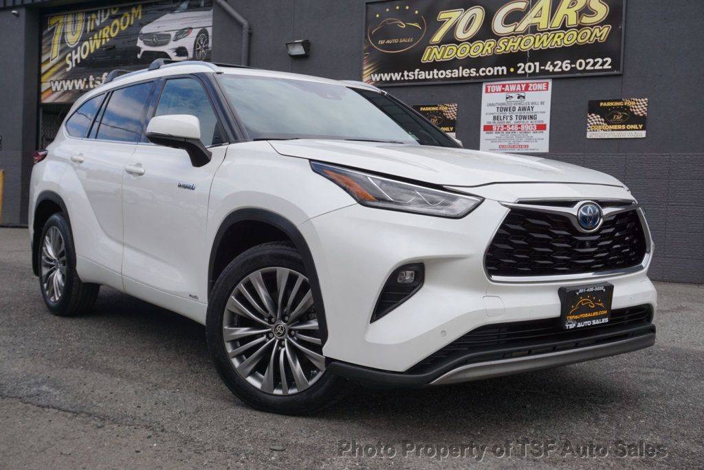 2021 Toyota Highlander Hybrid Platinum — SUV — 76,928 mi — Hasbrouck Heights, NJ