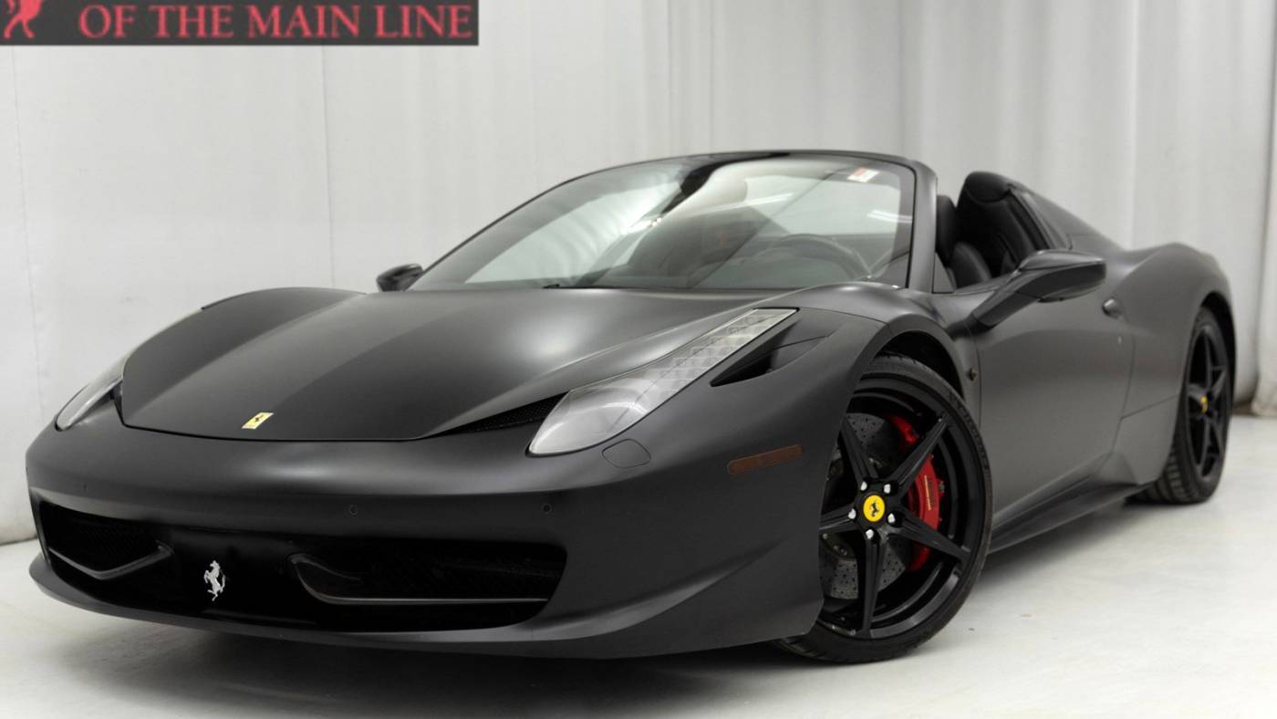 2012 Ferrari 458 Italia Spider — Convertible — 32,974 mi — King of Prussia, PA