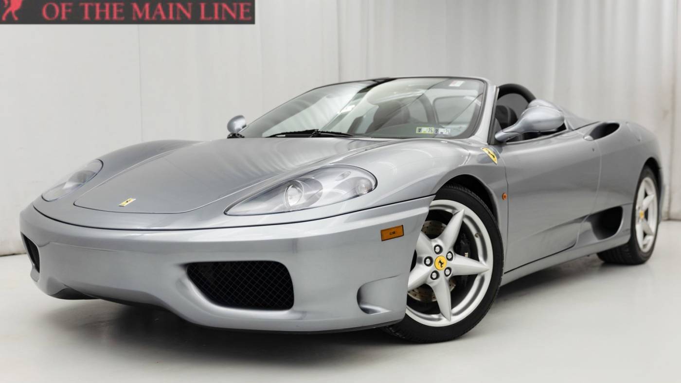 2004 Ferrari 360 Spider — Convertible — 6,091 mi — King of Prussia, PA