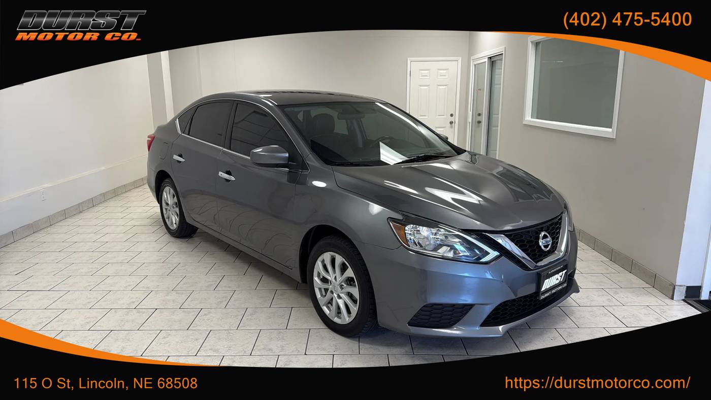2019 Nissan Sentra SV — Sedan — 123,625 mi — Lincoln, NE