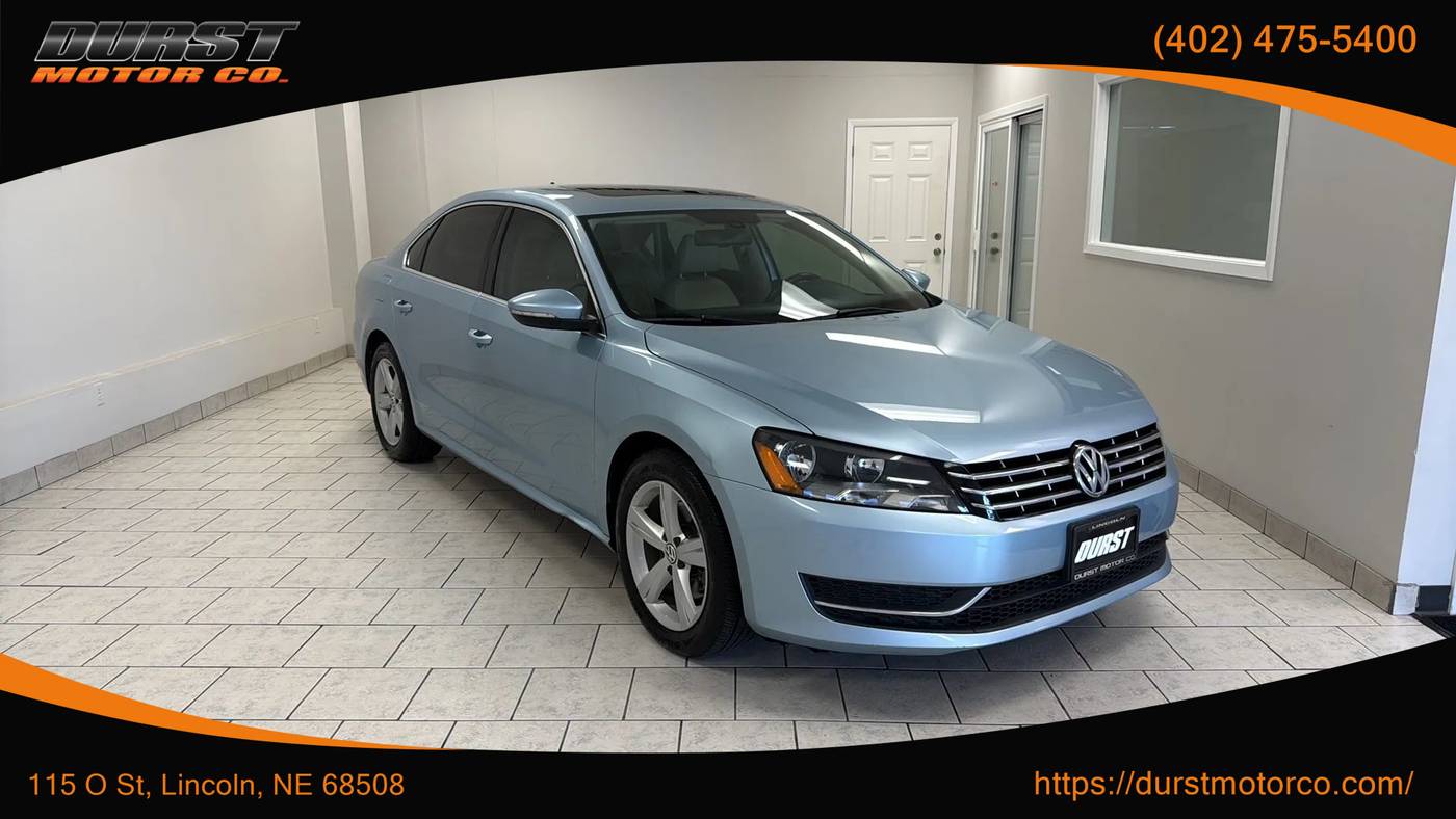 2012 Volkswagen Passat TDI SE — Sedan — 84,939 mi — Lincoln, NE
