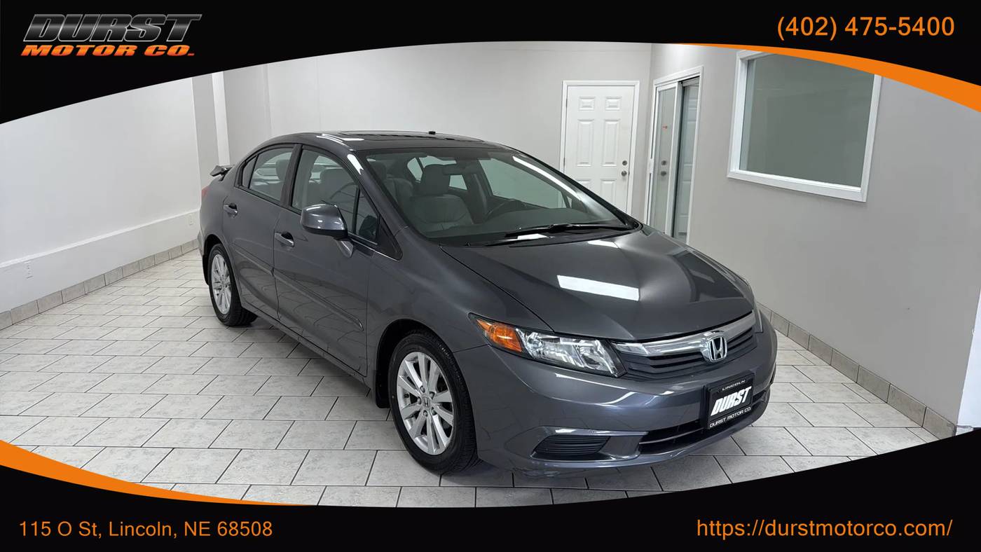 2012 Honda Civic EX-L — Sedan — 86,914 mi — Lincoln, NE