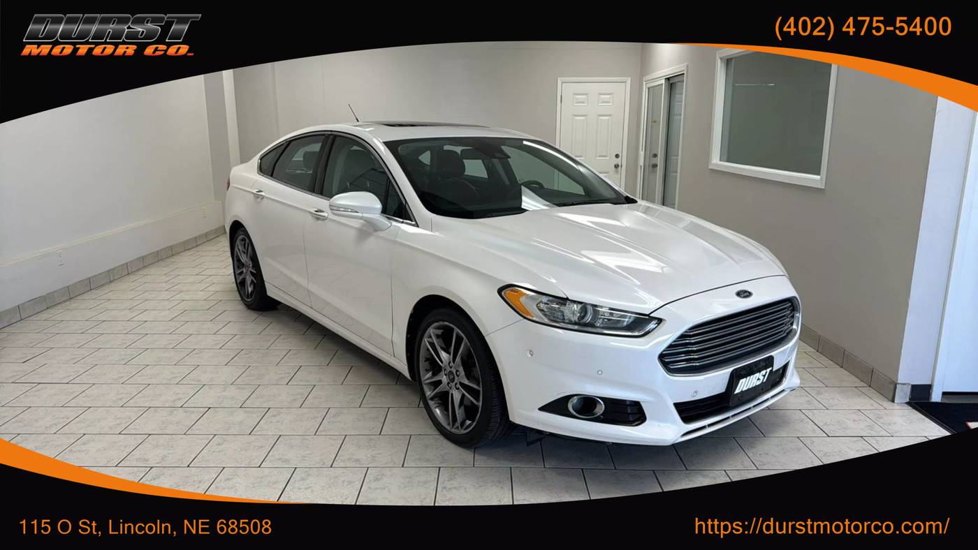 2013 Ford Fusion Titanium — Sedan — 124,809 mi — Lincoln, NE