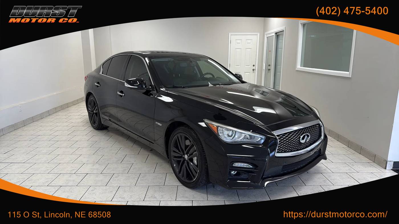 2014 INFINITI Q50 Hybrid Sport — Sedan — 81,035 mi — Lincoln, NE
