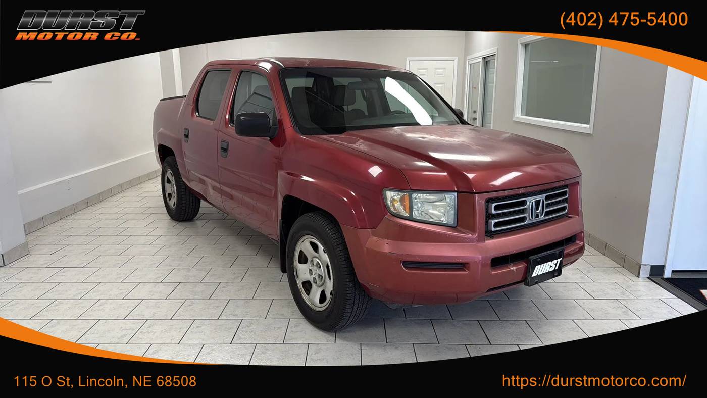 2006 Honda Ridgeline RT — Pickup Truck — 182,625 mi — Lincoln, NE
