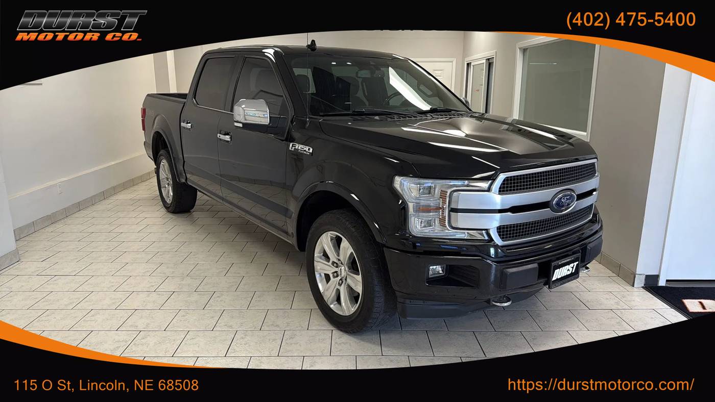2018 Ford F-150 Platinum — Pickup Truck — 145,539 mi — Lincoln, NE