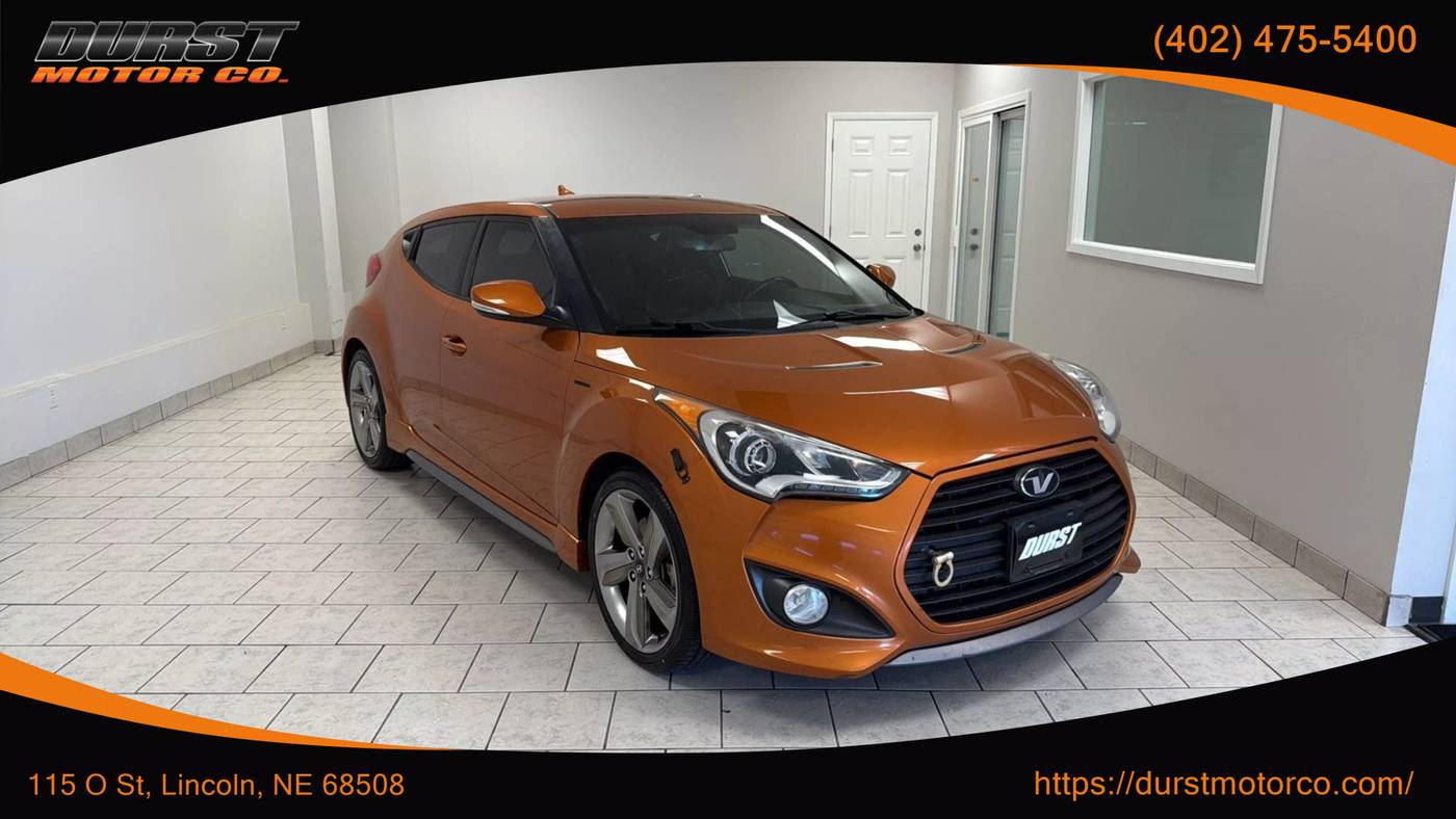 2014 Hyundai Veloster Turbo — Hatchback — 115,922 mi — Lincoln, NE