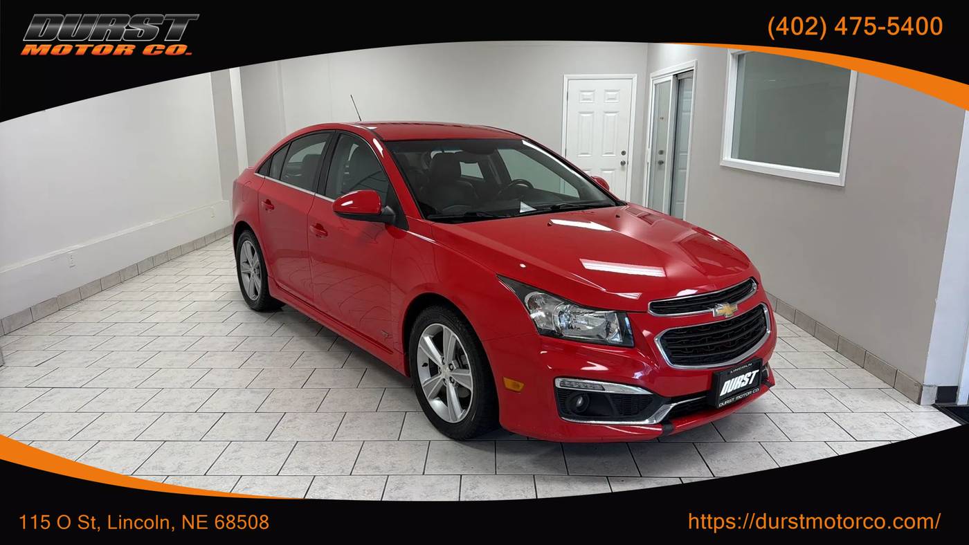 2015 Chevrolet Cruze 2LT — Sedan — 124,756 mi — Lincoln, NE